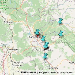 Mappa Via Gina Mcelli Località Ponte, 52037 Sansepolcro AR, Italia (12.31538)