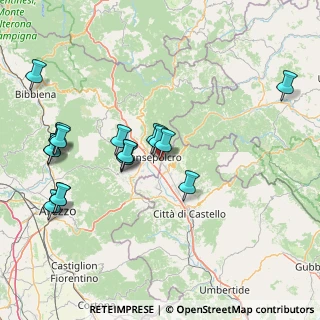 Mappa Via Gina Mcelli Località Ponte, 52037 Sansepolcro AR, Italia (17.44333)