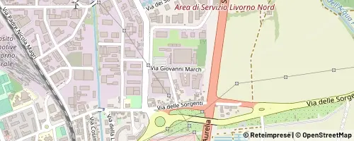 Mappa Livorno