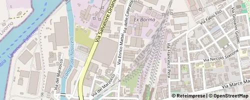 Mappa Livorno