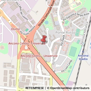 Mappa Via Luigi Ruggeri, 3I, 60131 Ancona, Ancona (Marche)