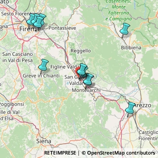 Mappa Via Torino, 52010 San Giovanni Valdarno AR, Italia (16.96417)