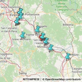 Mappa Via Torino, 52010 San Giovanni Valdarno AR, Italia (17.54867)