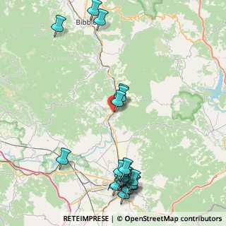 Mappa Via Umbro Casentinese Romagnola, 52010 Capolona AR, Italia (10.9115)