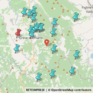 Mappa Località petriolo, 50022 Greve in Chianti FI, Italia (4.945)