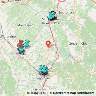 Mappa Via Palazzuolo, 50028 Tavarnelle Val di Pesa FI, Italia (10.3225)