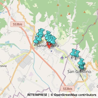 Mappa Viale Antonio Pacinotti, 52037 Sansepolcro AR, Italia (1.60214)