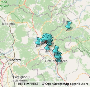 Mappa Viale Antonio Pacinotti, 52037 Sansepolcro AR, Italia (8.13786)
