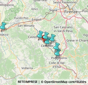 Mappa Via Pian di Sotto, 50052 Certaldo FI, Italia (20.11818)