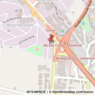 Mappa Via Bruno Buozzi, 49, 60131 Ancona, Ancona (Marche)