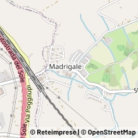 Map Terranuova Bracciolini