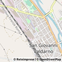 Map San Giovanni Valdarno