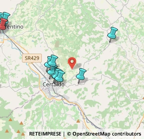 Mappa Località Casale Stabbiese, 50052 Certaldo FI, Italia (6.08294)