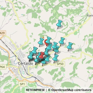 Mappa Località Casale Stabbiese, 50052 Certaldo FI, Italia (1.55769)