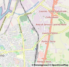 Mappa 57121 Livorno LI, Italia (1.422)