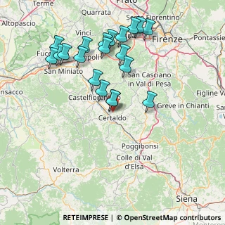 Mappa S.da Vicinale Torrione, 50052 Certaldo FI, Italia (16.549)