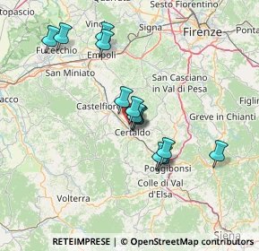 Mappa Via Lazio, 50052 Certaldo FI, Italia (12.41615)