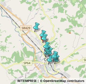 Mappa Via Lazio, 50052 Certaldo FI, Italia (1.36636)