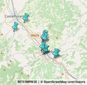 Mappa Via Lazio, 50052 Certaldo FI, Italia (2.46091)