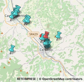 Mappa Via Lazio, 50052 Certaldo FI, Italia (4.052)