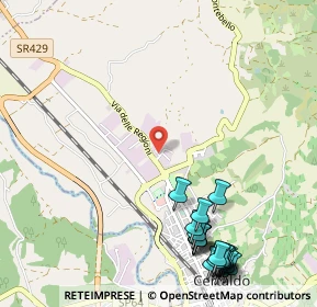 Mappa Via Lazio, 50052 Certaldo FI, Italia (1.509)