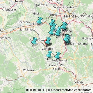 Mappa Via Sicilia, 50052 Certaldo FI, Italia (11.37)