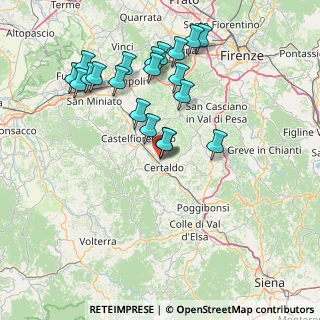 Mappa Via Sicilia, 50052 Certaldo FI, Italia (16.285)