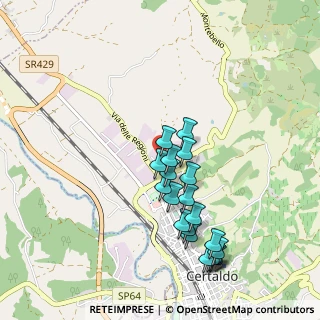 Mappa Via Sicilia, 50052 Certaldo FI, Italia (0.955)