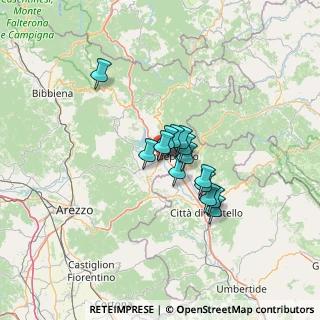 Mappa Via Maestri del Lavoro, 52037 Sansepolcro AR, Italia (8.84)