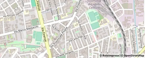 Mappa Livorno