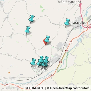 Mappa Via Martiri della Resistenza, 60030 Monsano AN, Italia (4.17)