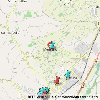 Mappa Via Martiri della Resistenza, 60030 Monsano AN, Italia (4.08)
