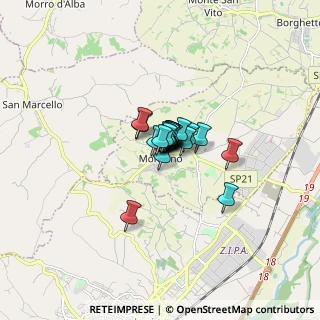 Mappa Via Martiri della Resistenza, 60030 Monsano AN, Italia (0.66)