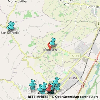 Mappa Via Martiri della Resistenza, 60030 Monsano AN, Italia (3.5495)