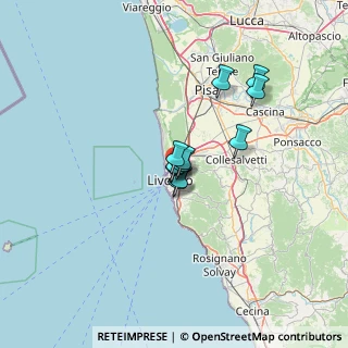 Mappa Via Marco Mastacchi, 57122 Livorno LI, Italia (8.19818)