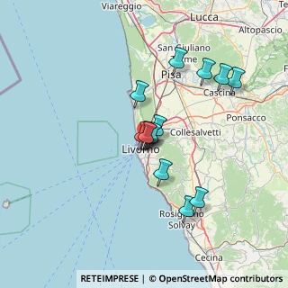 Mappa Via Marco Mastacchi, 57122 Livorno LI, Italia (11.41286)