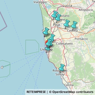 Mappa Via Marco Mastacchi, 57122 Livorno LI, Italia (11.73455)
