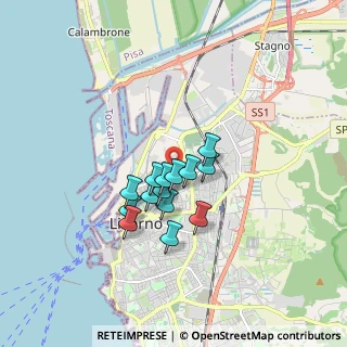 Mappa Via Marco Mastacchi, 57122 Livorno LI, Italia (1.20286)
