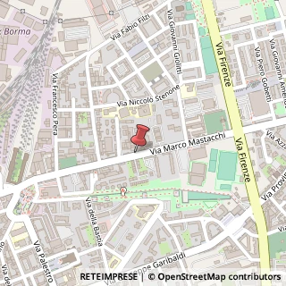 Mappa Via Marco Mastacchi, 135, 57122 Livorno, Livorno (Toscana)