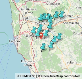 Mappa VISITE SU APPUNTAMENTO, 56040 Crespina Lorenzana PI, Italia (11.026)