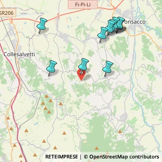 Mappa VISITE SU APPUNTAMENTO, 56040 Crespina Lorenzana PI, Italia (5.04636)