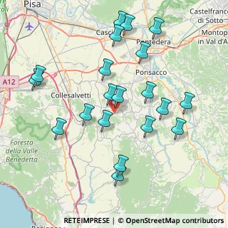 Mappa VISITE SU APPUNTAMENTO, 56040 Crespina Lorenzana PI, Italia (8.494)