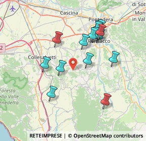 Mappa VISITE SU APPUNTAMENTO, 56040 Crespina Lorenzana PI, Italia (7.32933)