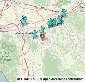 Mappa VISITE SU APPUNTAMENTO, 56040 Crespina Lorenzana PI, Italia (7.11273)