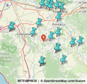 Mappa VISITE SU APPUNTAMENTO, 56040 Crespina Lorenzana PI, Italia (9.612)