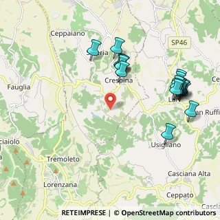 Mappa VISITE SU APPUNTAMENTO, 56040 Crespina Lorenzana PI, Italia (2.3165)