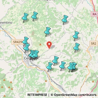Mappa LOC.PINO-MONTACCIO 324, 50052 Certaldo FI, Italia (4.56889)