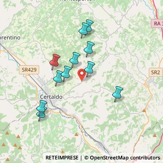 Mappa LOC.PINO-MONTACCIO 324, 50052 Certaldo FI, Italia (3.58909)