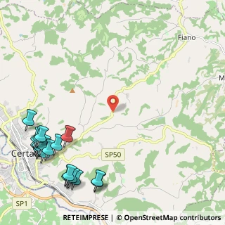 Mappa LOC.PINO-MONTACCIO 324, 50052 Certaldo FI, Italia (3.336)