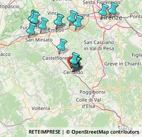 Mappa Via Marche, 50052 Certaldo FI, Italia (14.82722)